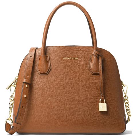 michael kors mercer large satchel luggage|Michael Kors satchel crossbody.